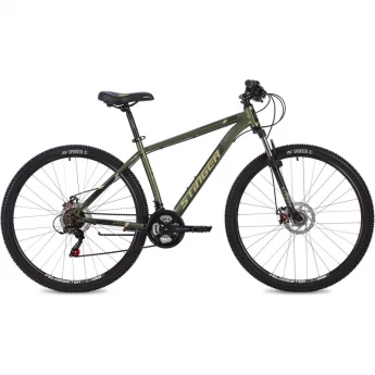 Горный велосипед STINGER CAIMAN D 29" черный с рамой 20" 29SHD.CAIMAND.20GN2