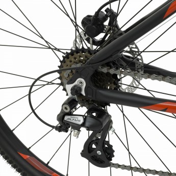 Горный велосипед STINGER ELEMENT STD 26" черный с рамой 16"