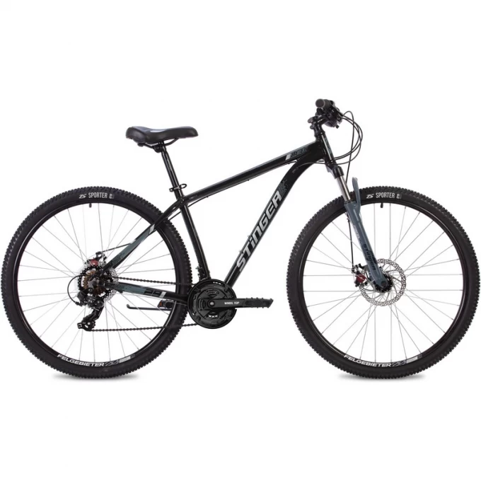 Горный велосипед STINGER ELEMENT STD 29" чёрный с рамой 20" 29AHD.ELEMSTD.20BK2 Горный велосипед STINGER ELEMENT STD 29" чёрный с рамой 20" 29AHD.ELEMSTD.20BK2