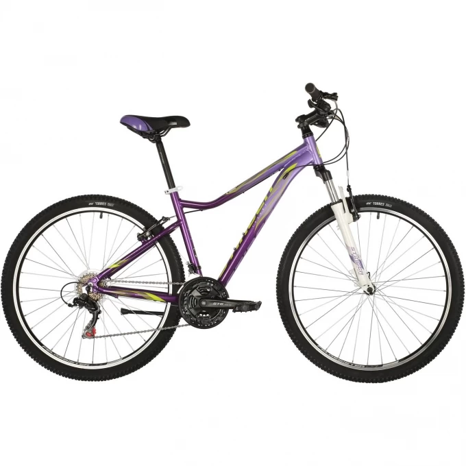 Горный велосипед STINGER LAGUNA STD 27" фиолетовый с рамой 19" 27AHV.LAGUSTD.19VT2 Горный велосипед STINGER LAGUNA STD 27" фиолетовый с рамой 19" 27AHV.LAGUSTD.19VT2