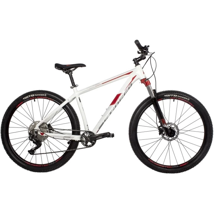 Горный велосипед STINGER RELOAD EVO 27" бело-красный с рамой 16" 27AHD.RELOEVO.16WH1 Горный велосипед STINGER RELOAD EVO 27" бело-красный с рамой 16" 27AHD.RELOEVO.16WH1