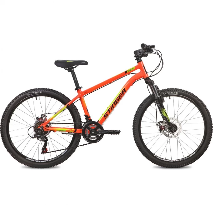Подростковый велосипед STINGER ELEMENT EVO MS оранжевый с рамой 12" 24AHD.ELEMEVO.12OR10 Подростковый велосипед STINGER ELEMENT EVO MS оранжевый с рамой 12" 24AHD.ELEMEVO.12OR10