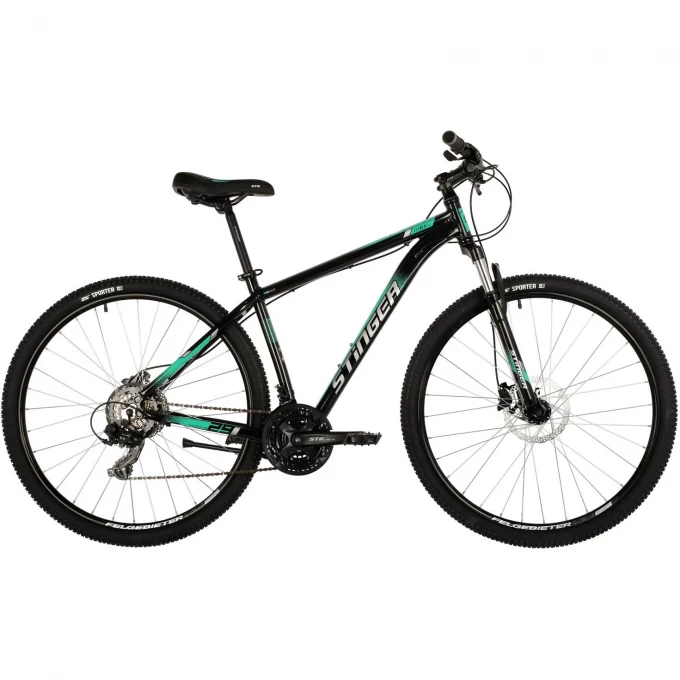 Велосипед STINGER ELEMENT PRO 26", рама 14", зеленый 26AHD.ELEMPRO.14GN3 Велосипед STINGER ELEMENT PRO 26", рама 14", зеленый 26AHD.ELEMPRO.14GN3